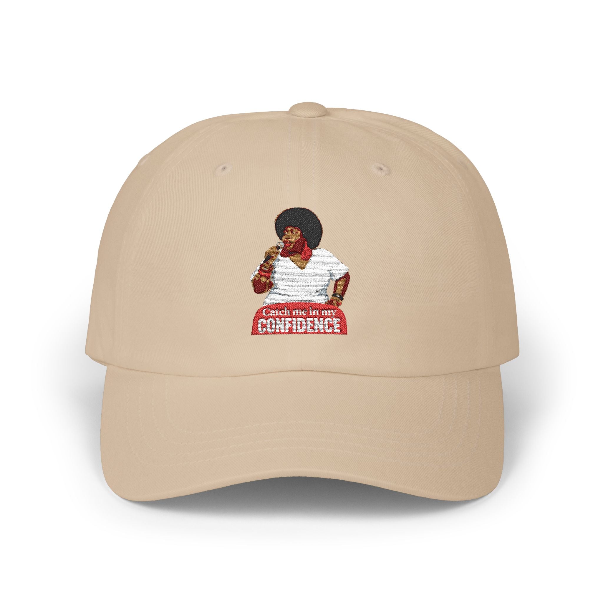 Confidence Dad Hat, Classic White Baseball Cap, Stylish Unisex Headwear, Adjustable Cotton Hat, The Ameya Taylor Experience